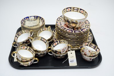 Lot 431 - A Royal Crown Derby ‘Imari’ tea or coffee service