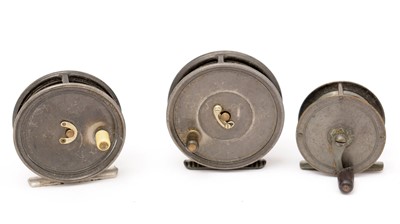 Lot 170 - Two Hardy Brothers reels and another two