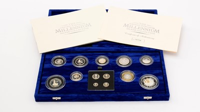 Lot 604 - Royal Mint The United Kingdom Millennium Silver Collection