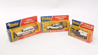 Lot 307A - Police Dinky Toys