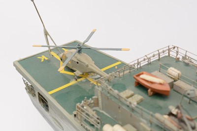 Lot 187 - A motorised model of HMS York, Type 42 Destroyer