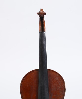 Lot 63 - German 7/8 size violin.