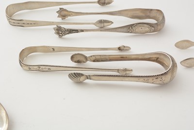 Lot 140 - A mixed lot of silverware