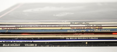 Lot 231 - 10 Billie Holiday LPs