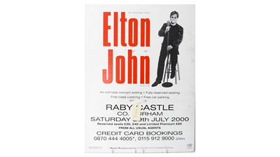 Lot 199 - Elton John Poster