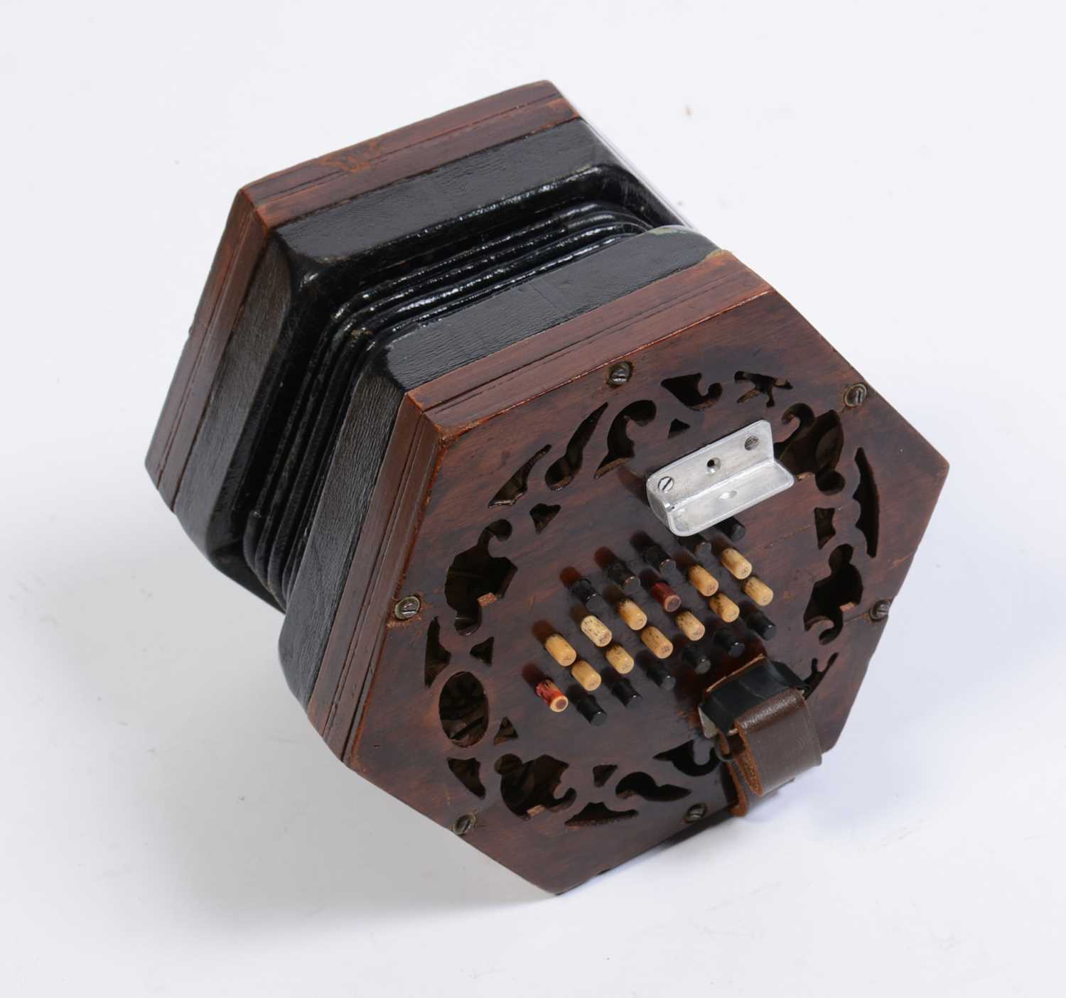 Lot 37 English system Concertina