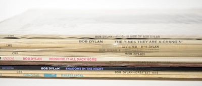 Lot 239 - 12 Bob Dylan and Donovan LPs