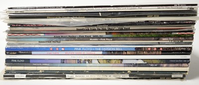 Lot 243 - 28 Pink Floyd and associated LPs