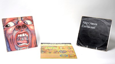 Lot 245 - 5 King Crimson and Procol Harum LPs