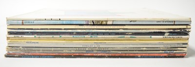 Lot 248 - 15 Genesis and Eagles LPs