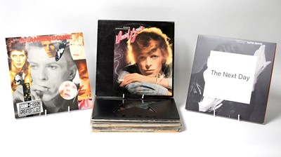 Lot 249 - 18 David Bowie LPs