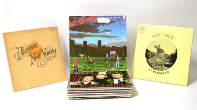 Lot 257 - Mixed rock LPs