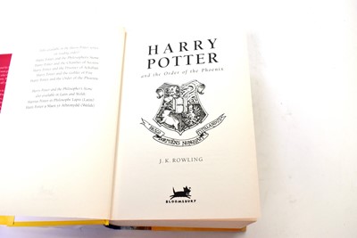 Lot 712 - Three Harry Potter first editions