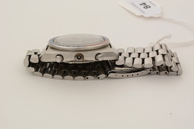 Lot 84 - Seiko Pogue steel cased automatic wristwatch