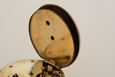 Lot 88 - A 14ct gold cased open-faced pocket watch