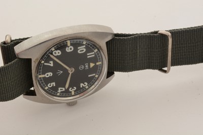 Lot 95 - CWC Military steel cased manual wind wristwatch