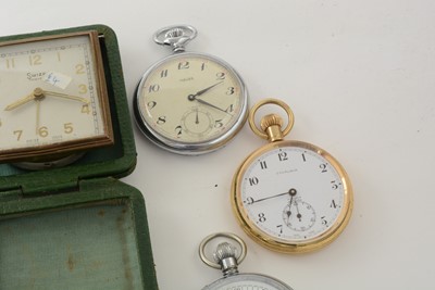 Lot 122 - A selection of crown wind pocket watches