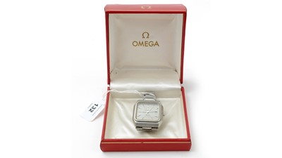 Lot 132 - Omega Constellation automatic steel cased wristwatch