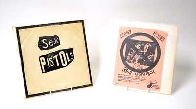Lot 370 - 2 unofficial release Sex Pistol LPs