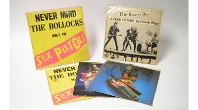 Lot 374 - 5 Sex Pistol LPs