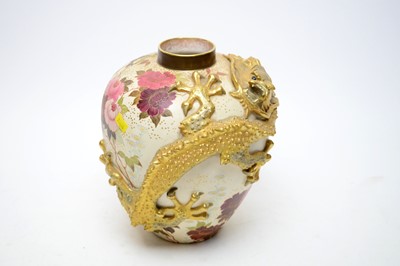 Lot 230 - A Doulton Burslem Dragon vase