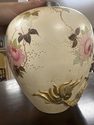Lot 230 - A Doulton Burslem Dragon vase