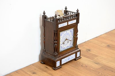 Lot 44 - Manner of Lewis Foreman Day: An early 20th Century Aesthetic movement mantel clock