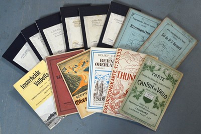 Lot 586 - A selection of maps
