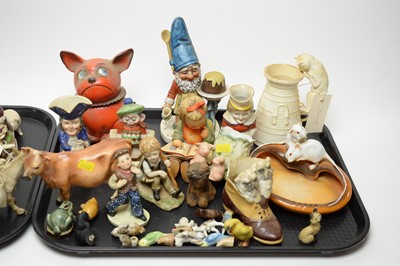 Lot 244 - An assorted selection of decorative ceramic figures