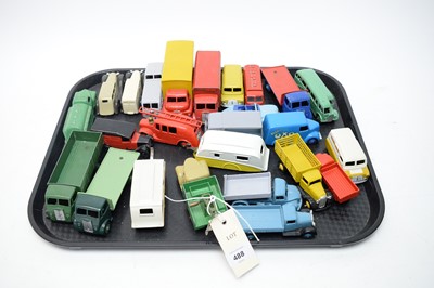 Lot 488 - A collection of Dinky Toys diecast model vehicles