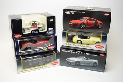 Lot 503 - A collection of Kyosho 1:18 scale diecast model cars