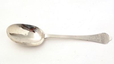 Lot 148 - A George I/George II silver West Country spoon