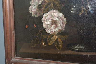 Lot 1129 - 19th Century Dutch School - Chiaroscuro Floral Still Life | oil