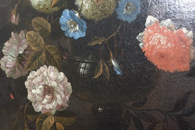 Lot 1129 - 19th Century Dutch School - Chiaroscuro Floral Still Life | oil