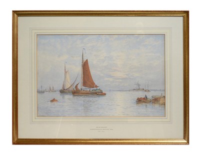 Lot 1048 - George Stansfield Walters - On the Schieldt | watercolour
