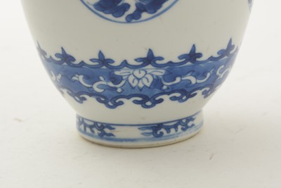 Lot 760 - Chines blue and white jar and cover