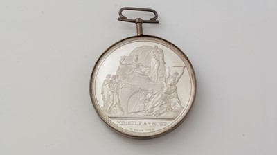 Lot 281 - Manchester Pitt Club 1813: a silver medal by Thomas Wyon Jr