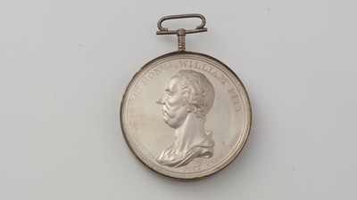 Lot 281 - Manchester Pitt Club 1813: a silver medal by Thomas Wyon Jr