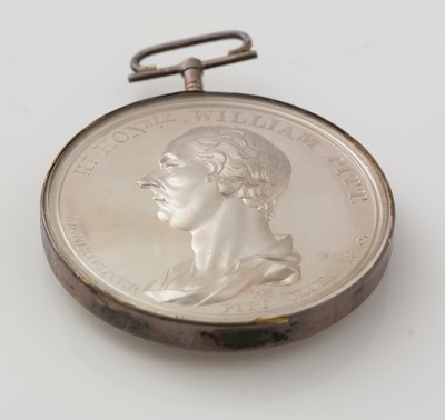 Lot 281 - Manchester Pitt Club 1813: a silver medal by Thomas Wyon Jr