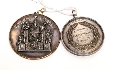 Lot 1147 - A Victorian Oddfellows medallion; and another