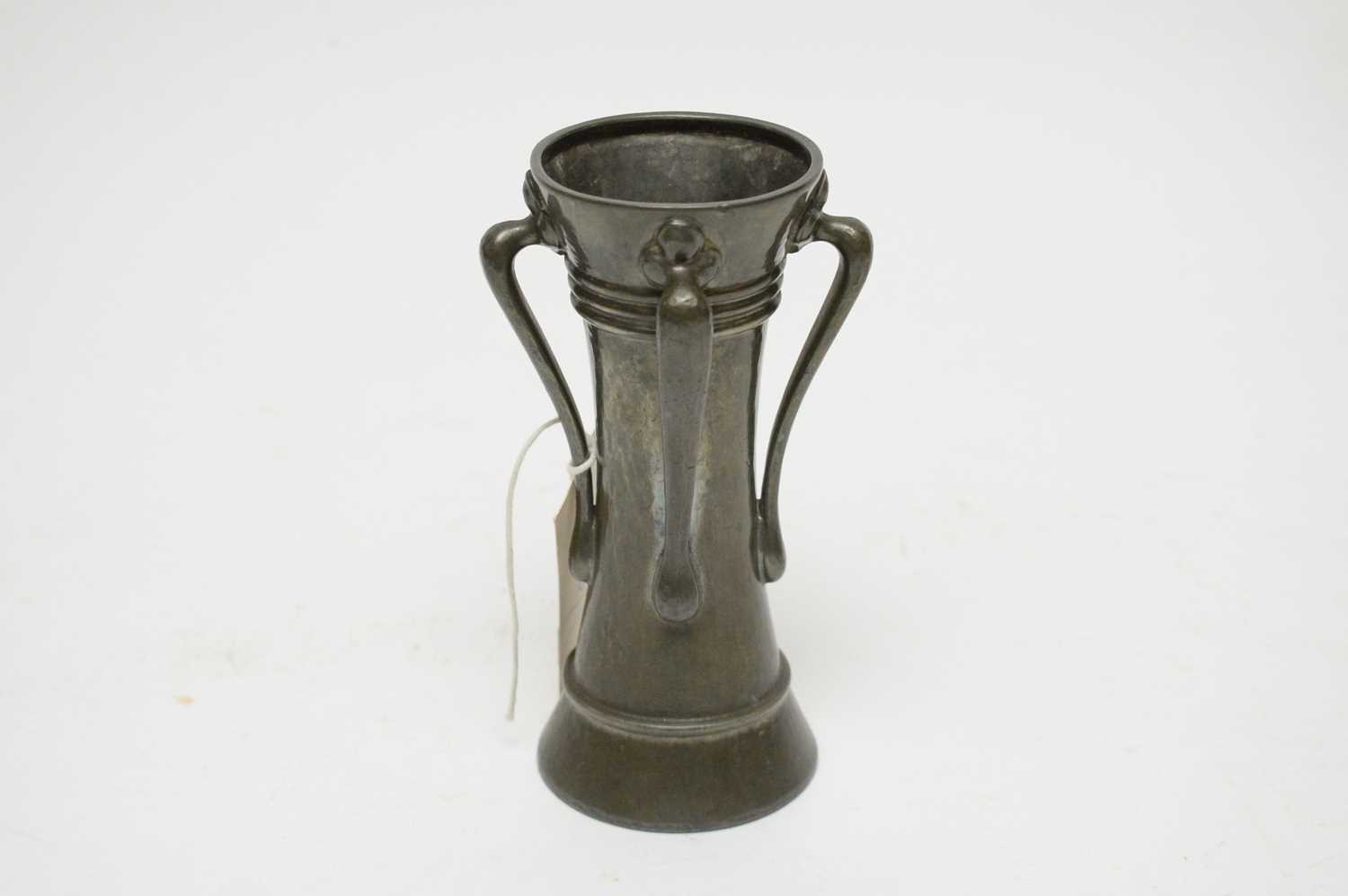 Lot 370 - A Tudric Pewter Liberty & Co vase