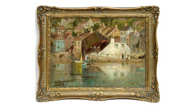 Lot 1096 - Thomas William Pattison - Polperro, Cornwall | oil