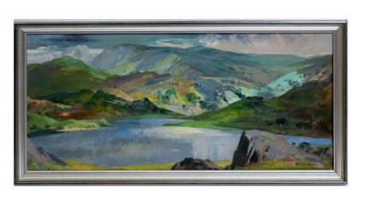 Lot 1116 - Thomas William Pattison - A Summers Day; The Lake District