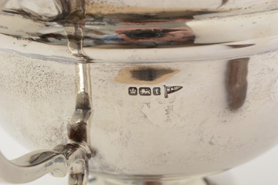 Lot 73 - A George V silver two handled cup