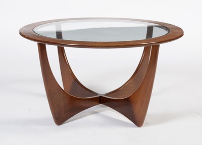 Lot 13 - G Plan: a mid-Century 'Astro'  teak and glass coffee table