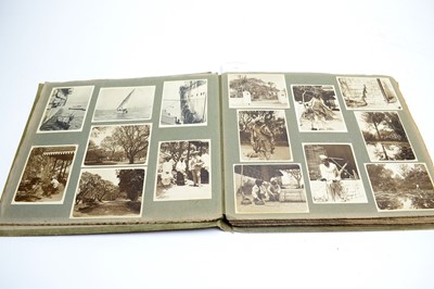 Lot 415 - Three Edwardian photograph albums