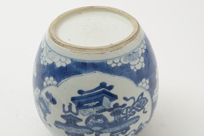 Lot 731 - Chinese blue and white ginger jar