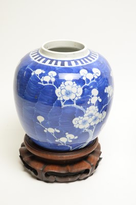Lot 732 - Two Chinese blue and white ginger jars