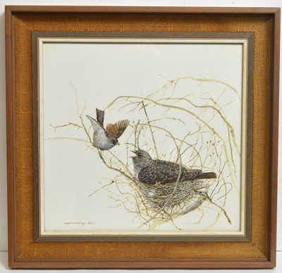 Lot 639 - Pollyanna Pickering - A Cuckoo in the Nest | gouache