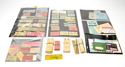 Lot 786 - A collection of ticket stubs and luggage stubs